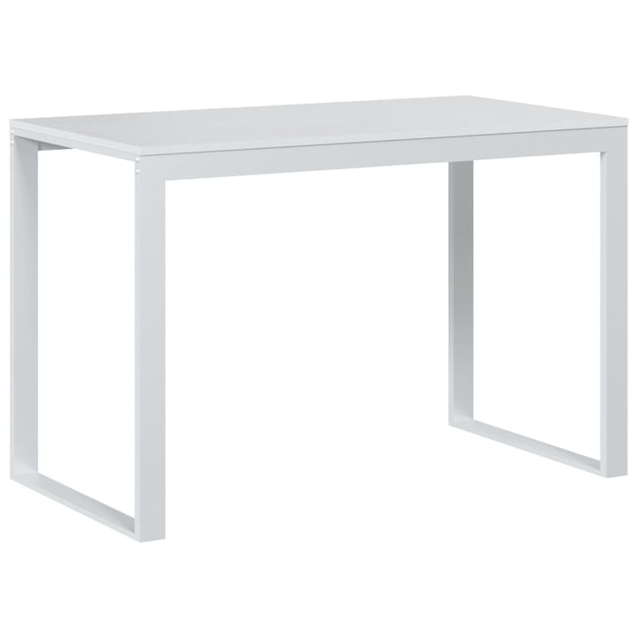 computerbord 110x60x73 cm spånplade hvid