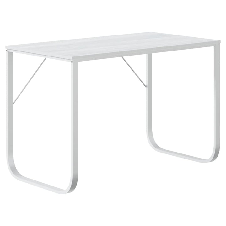 computerbord 110x60x73 cm spånplade hvid