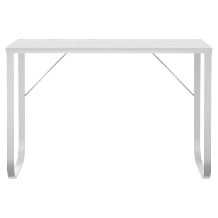 computerbord 110x60x73 cm spånplade hvid
