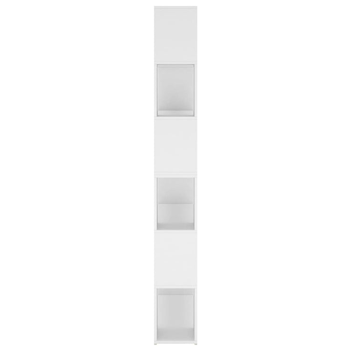 bogreol/rumdeler 100x24x188 cm hvid