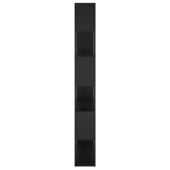 bogreol/rumdeler 100x24x188 cm sort
