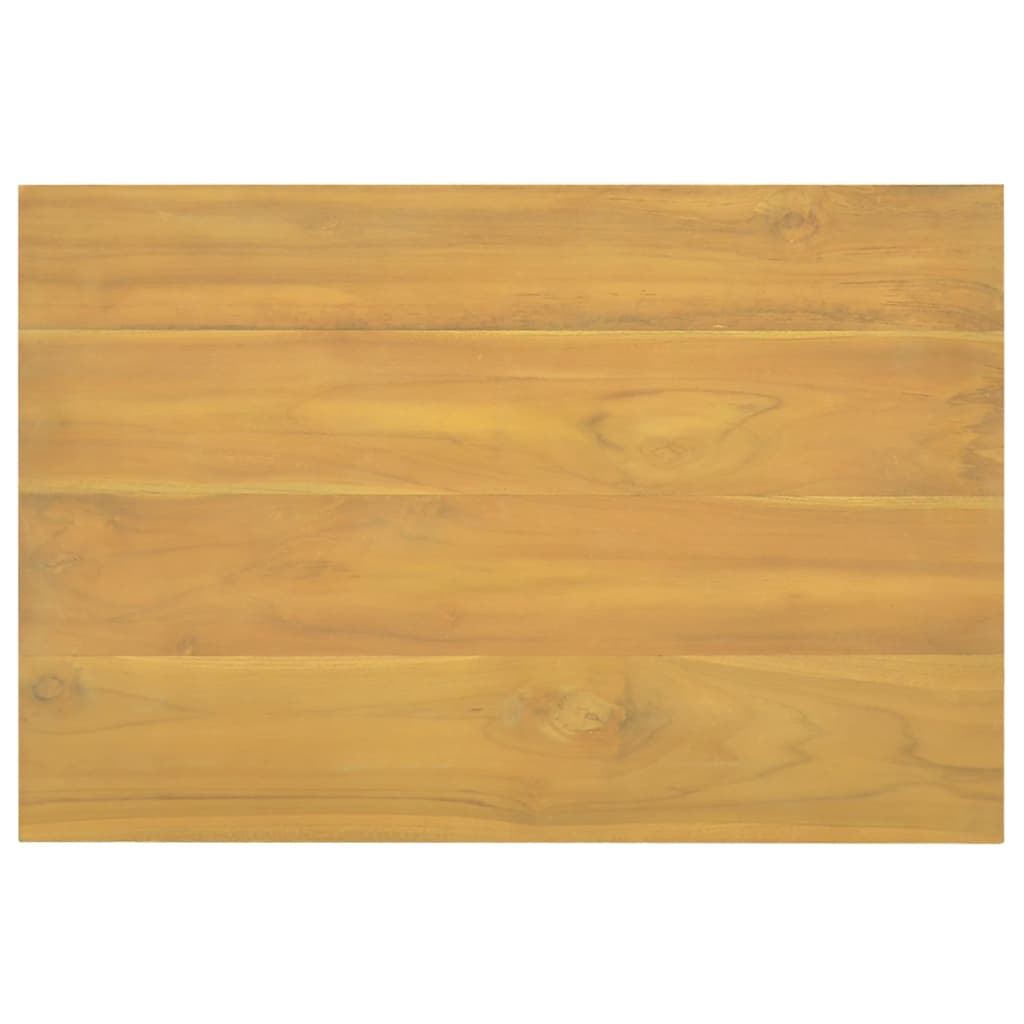 badeværelsesskab 60x40x75 cm massivt teaktræ