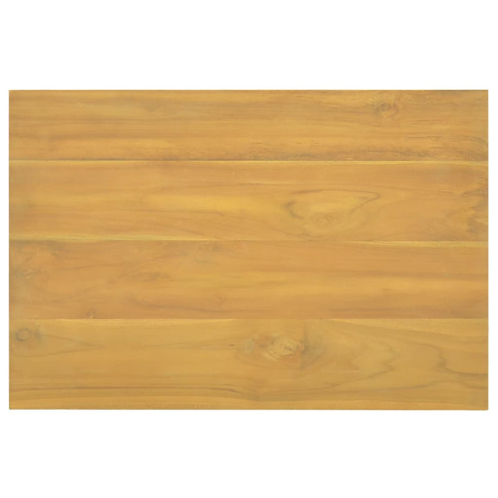 badeværelsesskab 60x40x75 cm massivt teaktræ