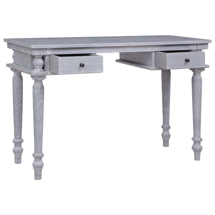 skrivebord 115x50x78 cm massivt mahognitræ