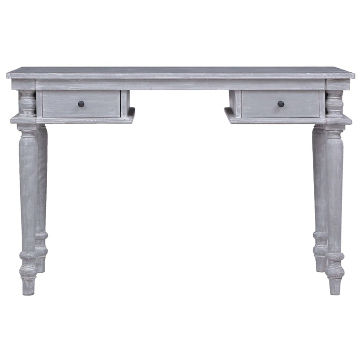 skrivebord 115x50x78 cm massivt mahognitræ