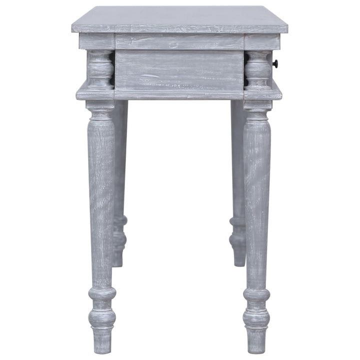 skrivebord 115x50x78 cm massivt mahognitræ