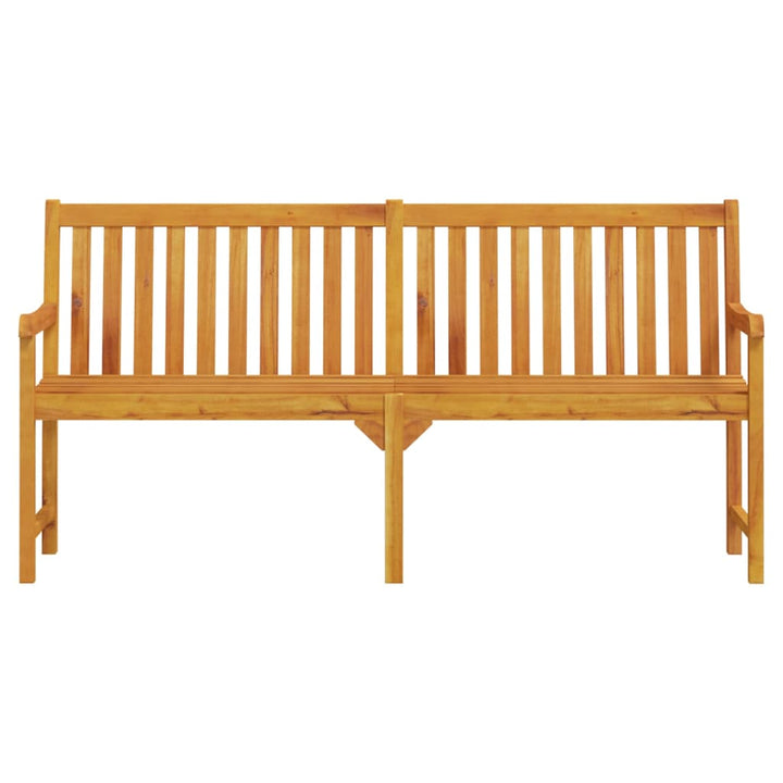 havebænk 180 cm massivt akacietræ