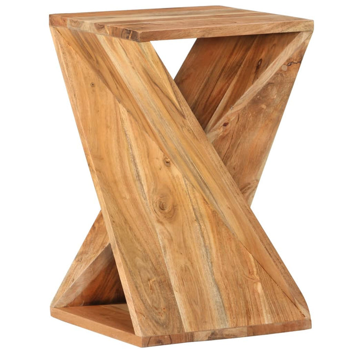 sidebord 35x35x55 cm massivt akacietræ