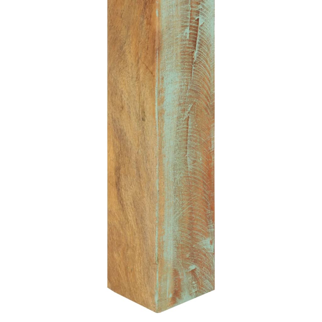 konsolbord 110x35x76 cm massivt genbrugstræ