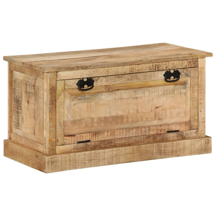 skobænk 85x40x45 cm massivt mangotræ