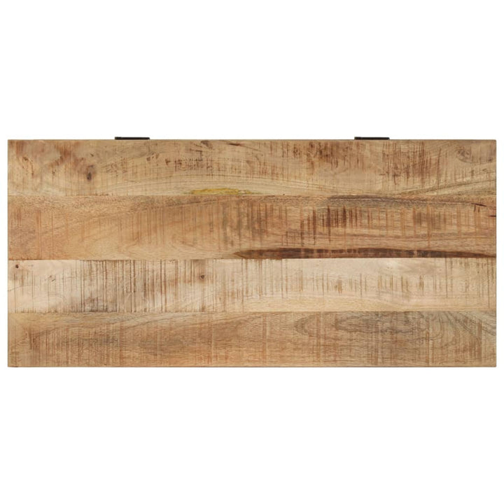 skobænk 85x40x45 cm massivt mangotræ