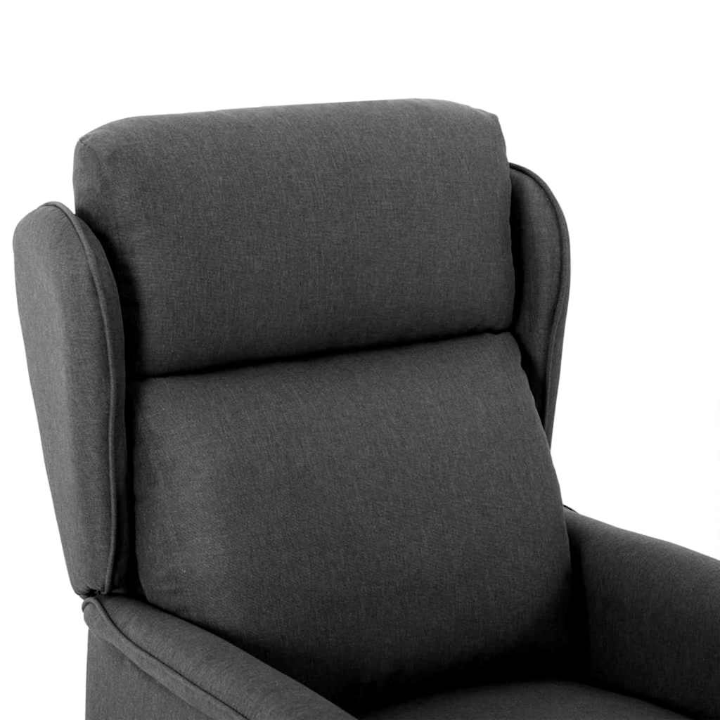 Liggestol Mørkegrå 67.5 x 93.5 x 101.5 cm Stof