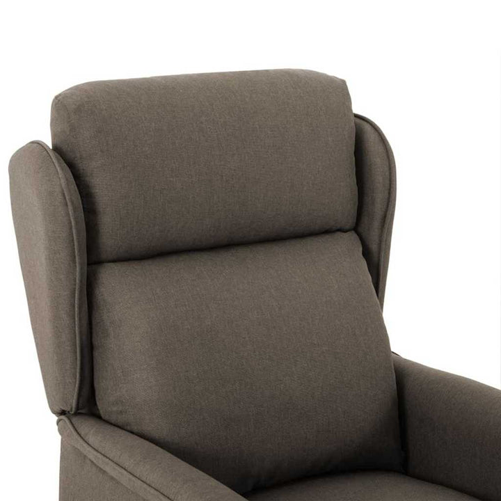 Liggestol Gråbrun 67.5 x 93.5 x 101.5 cm Stof