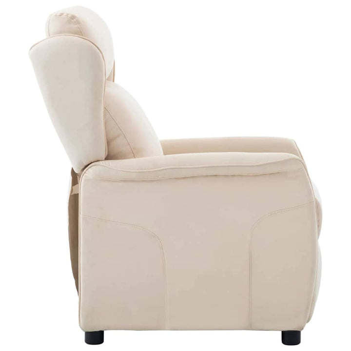 Liggestol Creme 67.5 x 93.5 x 101.5 cm Stof