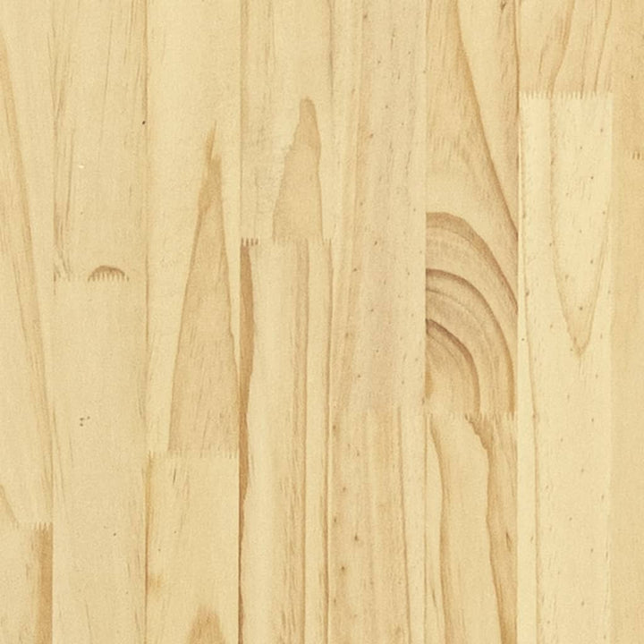 bogreol 104x33x76 cm massivt fyrretræ