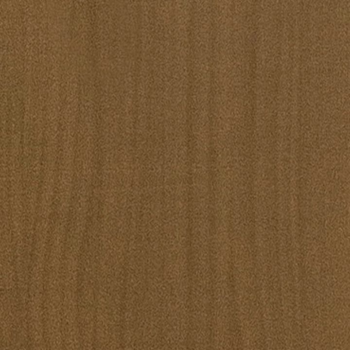 sengeskabe 2 stk. 60x36x64 cm massivt fyrretræ honningbrun