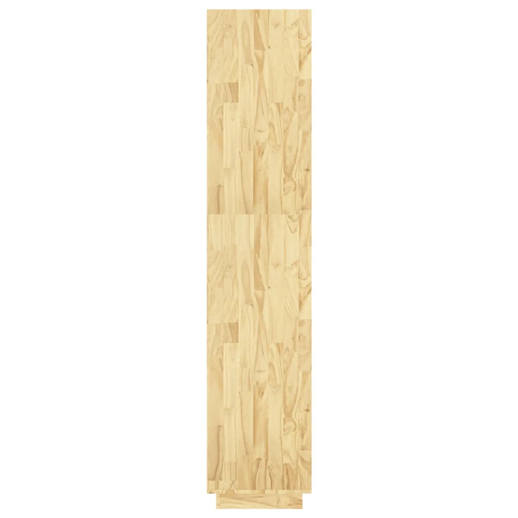 bogreol/rumdeler 60x35x167 cm massivt fyrretræ