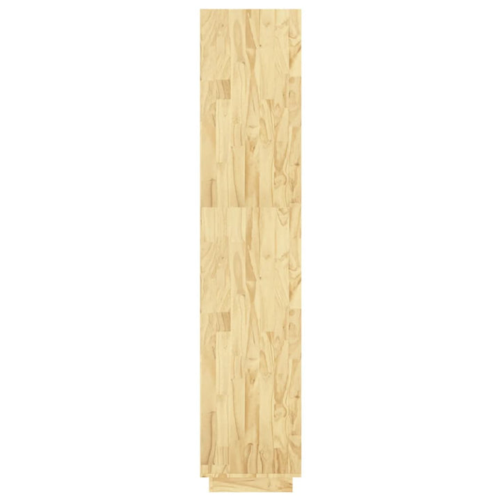 bogreol/rumdeler 60x35x167 cm massivt fyrretræ
