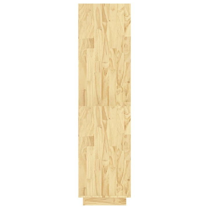 bogreol/rumdeler 80x35x135 cm massivt fyrretræ