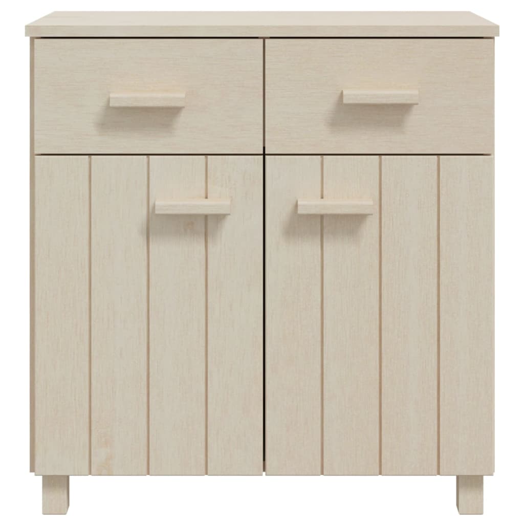 skænk HAMAR 79x40x80 cm fyrretræ honningbrun
