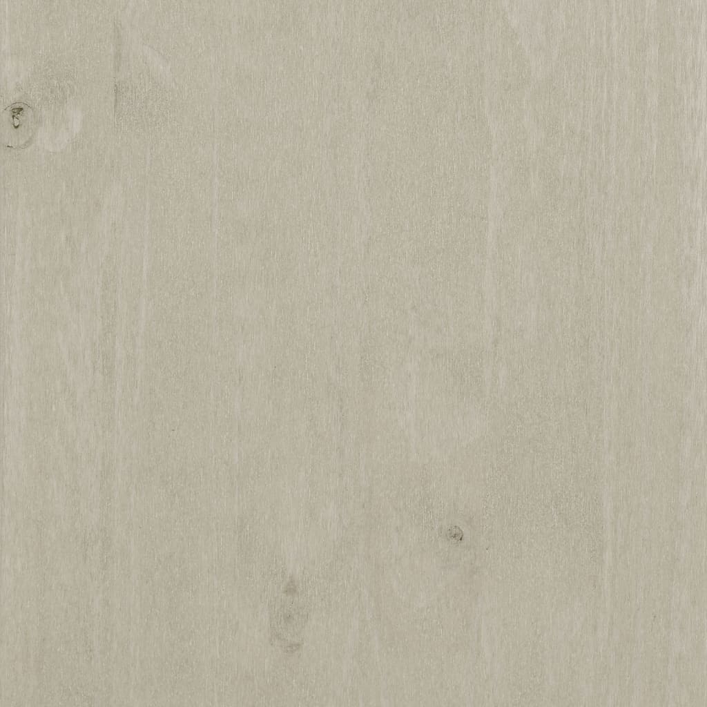 konsolbord HAMAR 90x35x90 cm massivt fyrretræ hvid