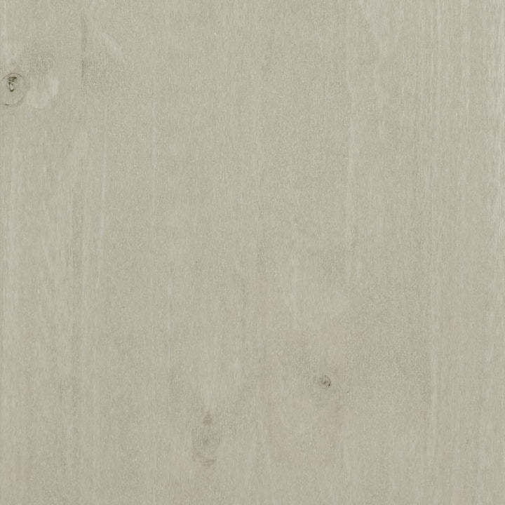 konsolbord HAMAR 90x35x90 cm massivt fyrretræ hvid