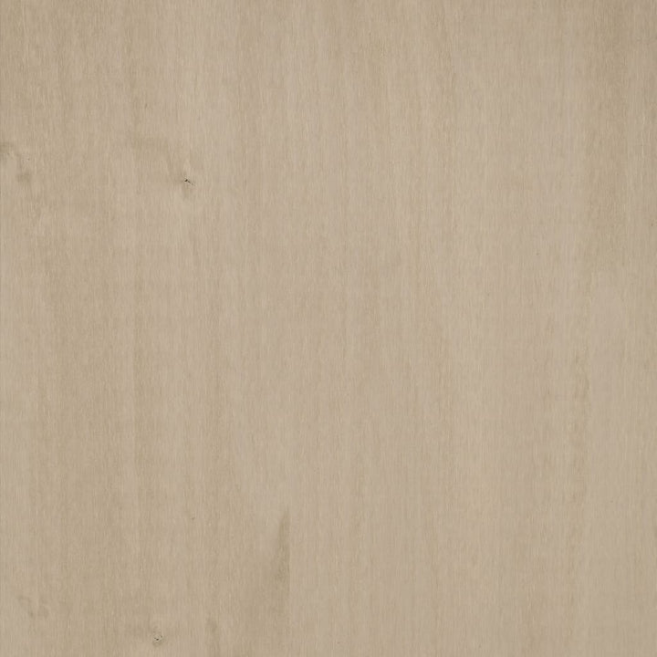 klædeskab HAMAR 89x50x180 cm massivt fyrretræ honningbrun