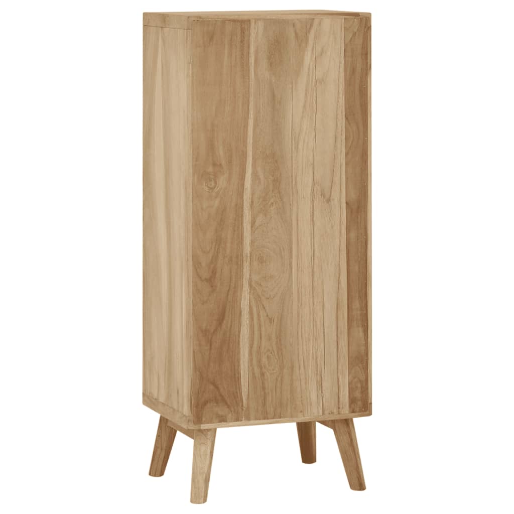 kommode 40x30x100 cm massivt teaktræ