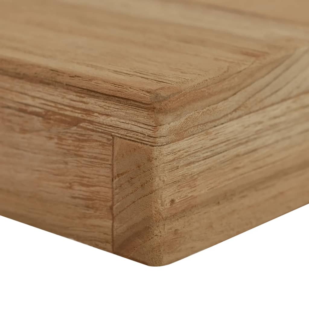 bænk 110 cm massivt teaktræ