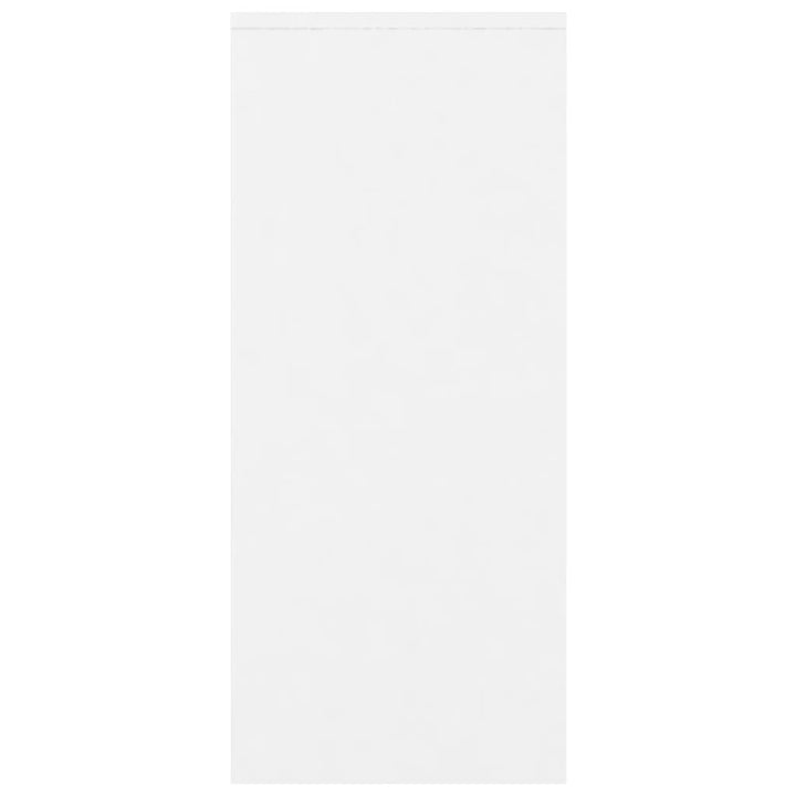 skænk 102x33x75 cm konstrueret træ hvid