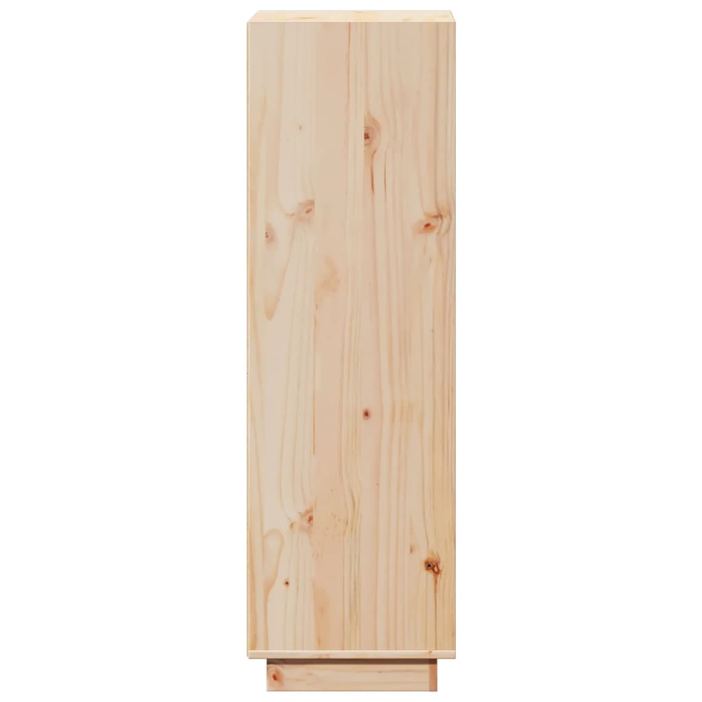 højskab 37x34x110 cm massivt fyrretræ