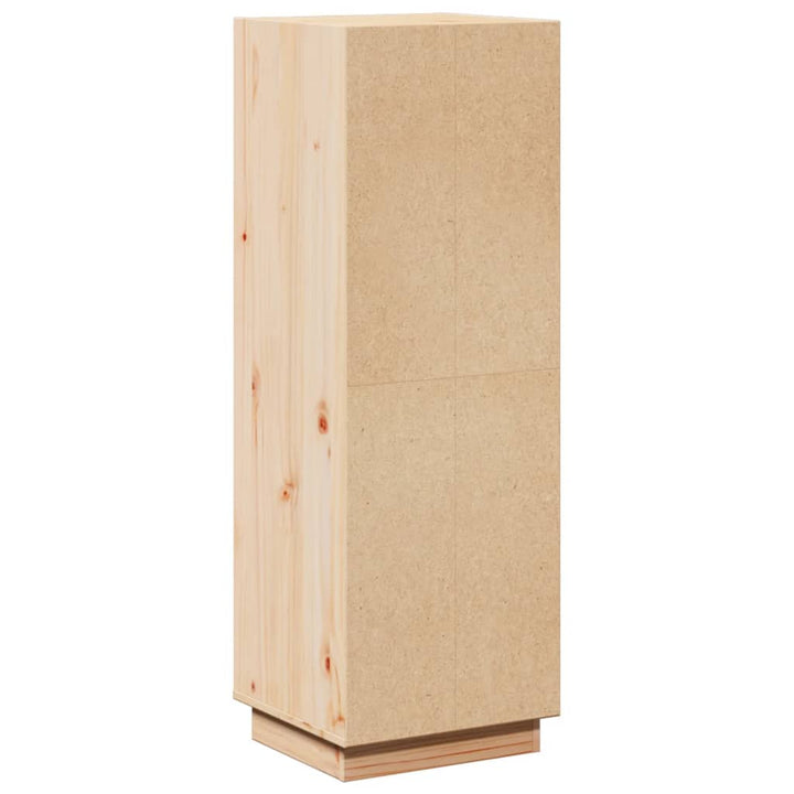 højskab 37x34x110 cm massivt fyrretræ