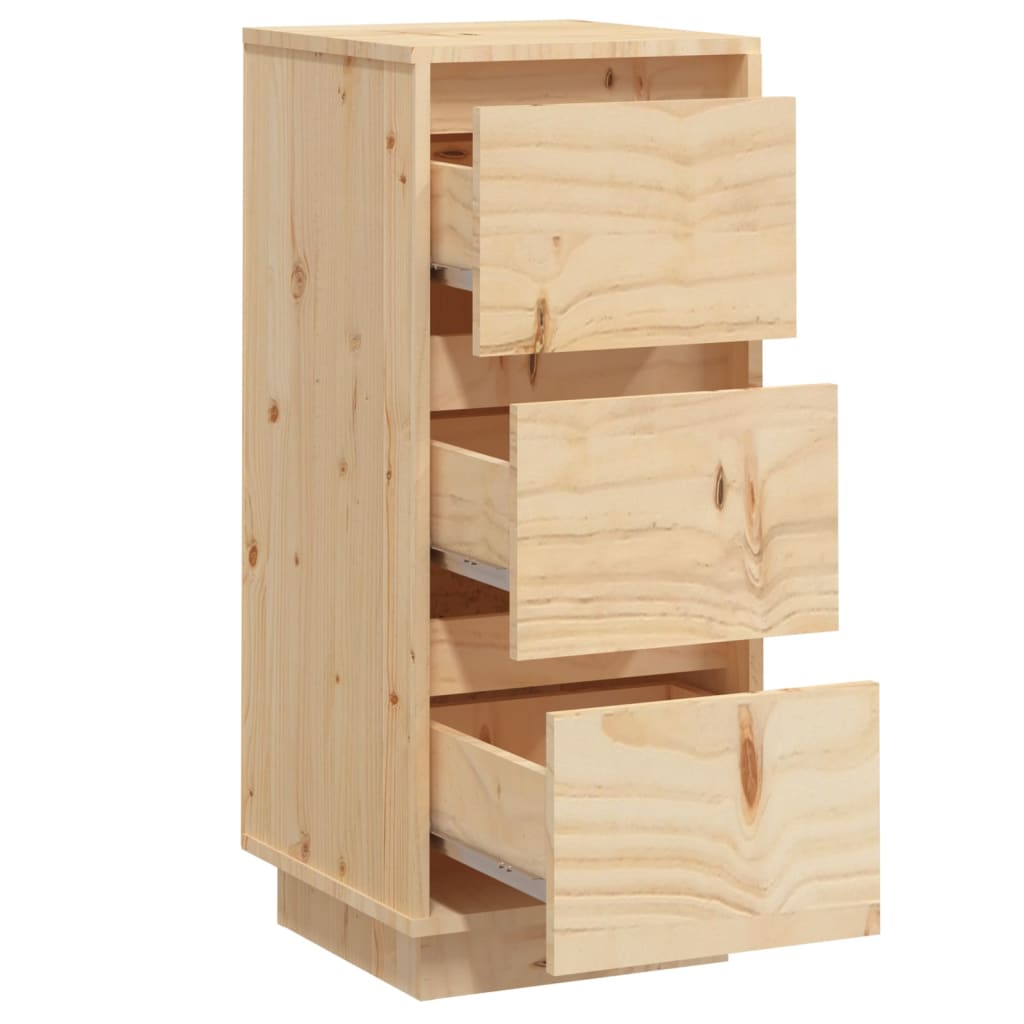 skænke 2 stk. 32x34x75 cm massivt fyrretræ
