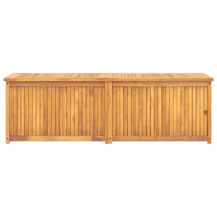 hyndeboks 175x50x55 cm massivt teaktræ