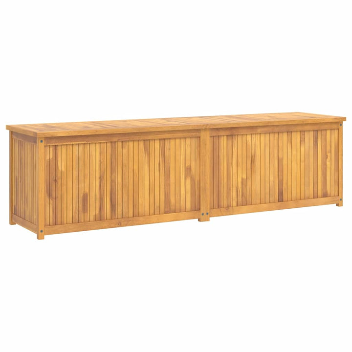 hyndeboks 200x50x55 cm massivt teaktræ