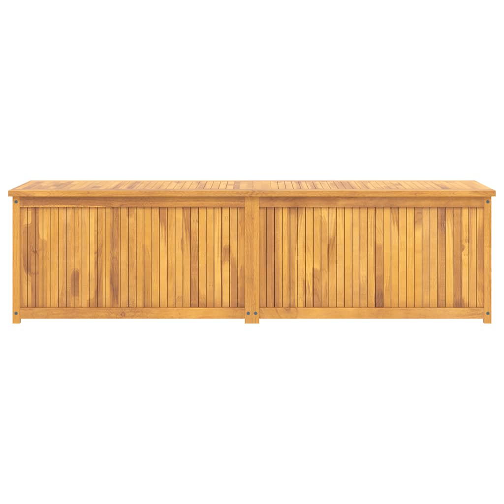 hyndeboks 200x50x55 cm massivt teaktræ