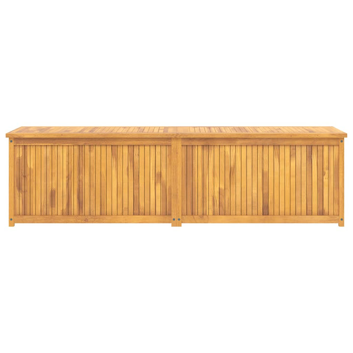 hyndeboks 200x50x55 cm massivt teaktræ