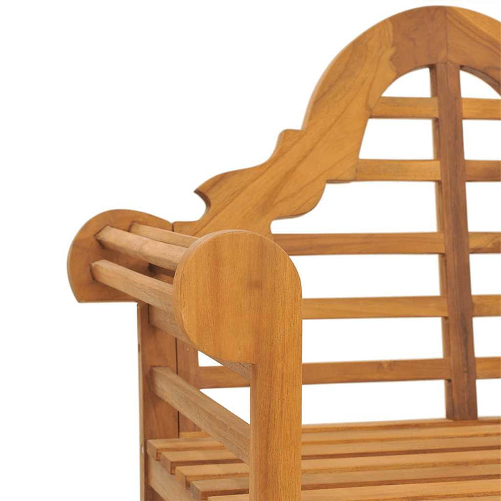 havestole 2 stk. 91x62x94 cm massivt teaktræ