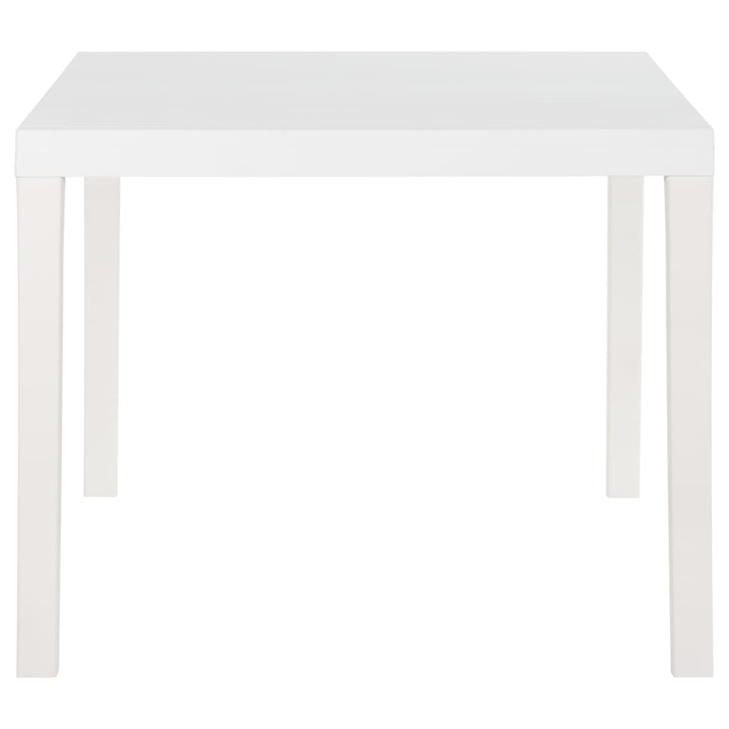 havebord 150x90x72 cm PP hvid