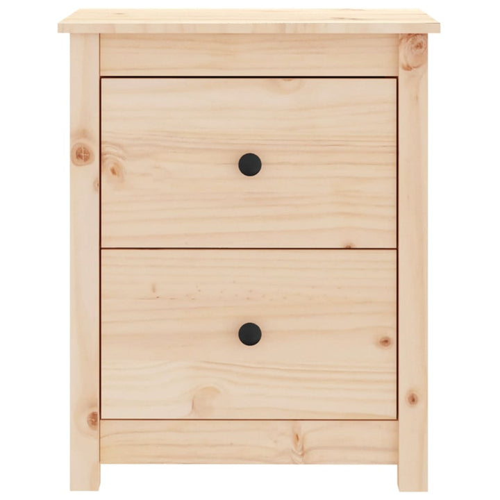 sengeborde 2 stk. 50x35x61,5 cm massivt fyrretræ
