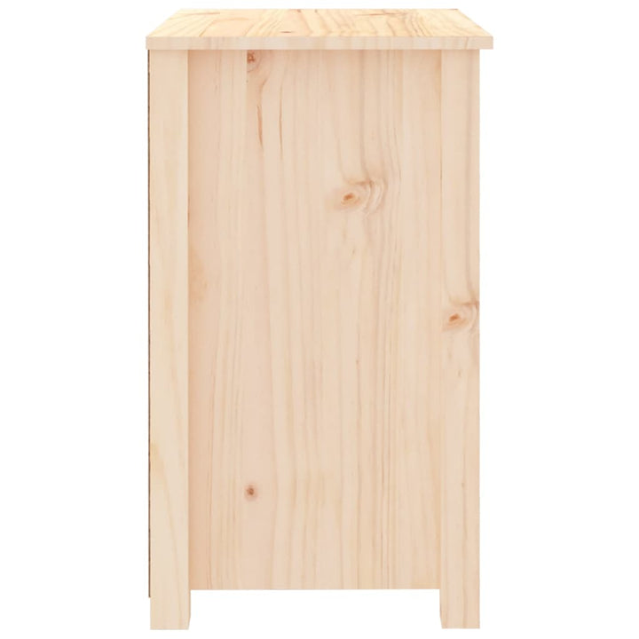 sengeborde 2 stk. 50x35x61,5 cm massivt fyrretræ