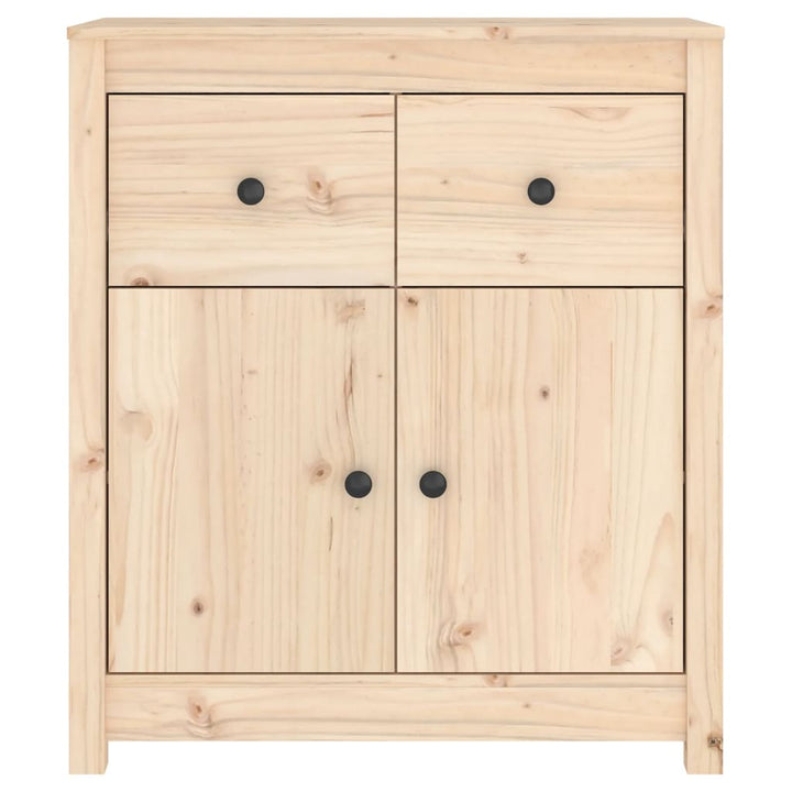 skænk 70x35x80 cm massivt fyrretræ