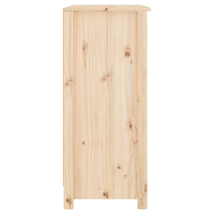 skænk 70x35x80 cm massivt fyrretræ