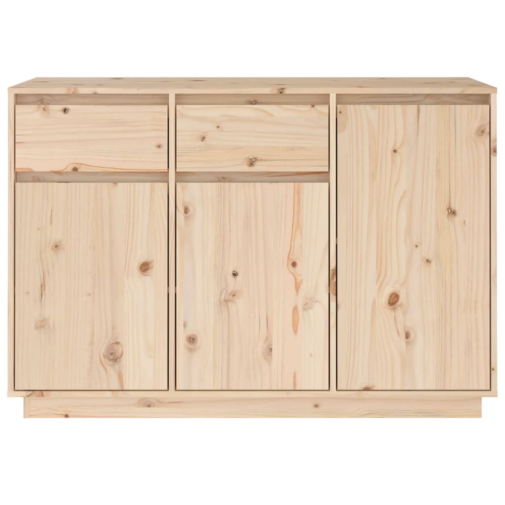 skænk 110x34x75 cm massivt fyrretræ