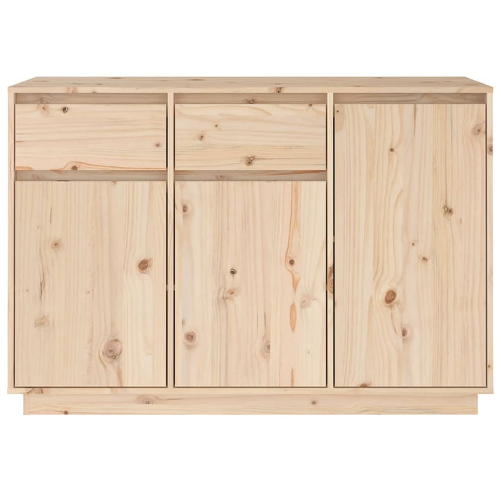 skænk 110x34x75 cm massivt fyrretræ