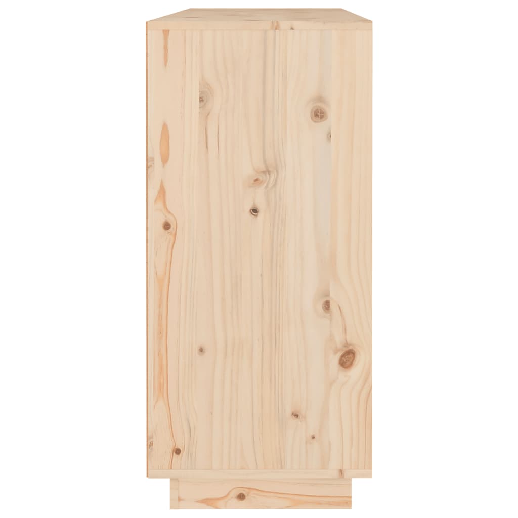 skænk 110x34x75 cm massivt fyrretræ