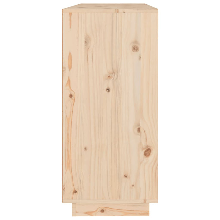 skænk 110x34x75 cm massivt fyrretræ