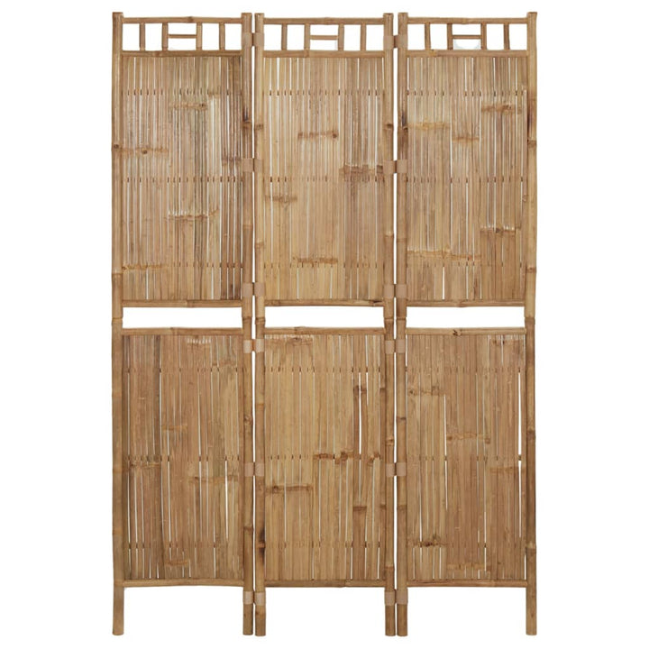 3-panels rumdeler 120x180 cm bambus