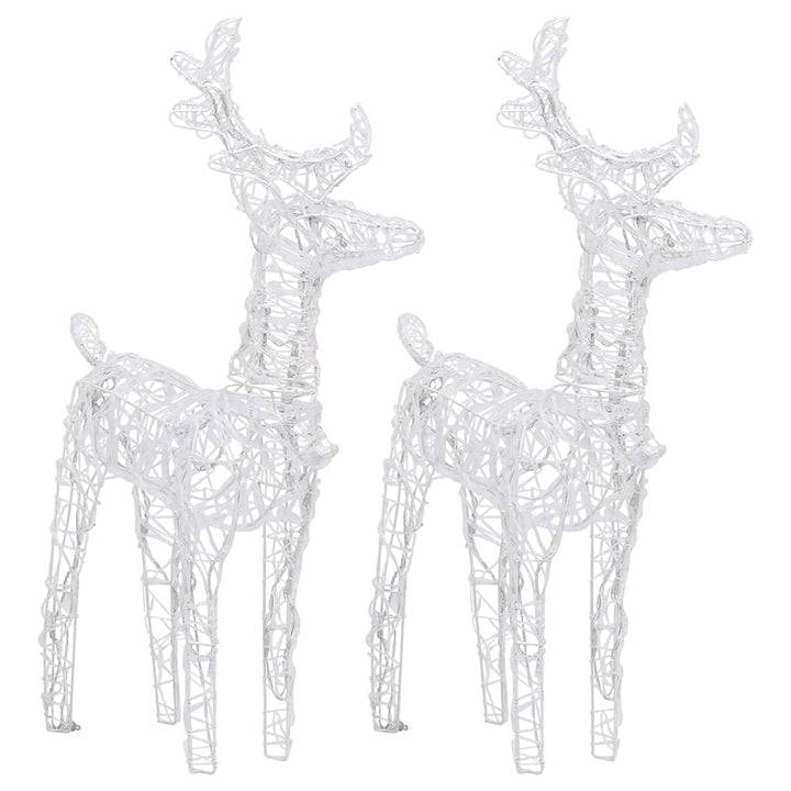 rensdyr og kane julefigur 320 LED'er akryl