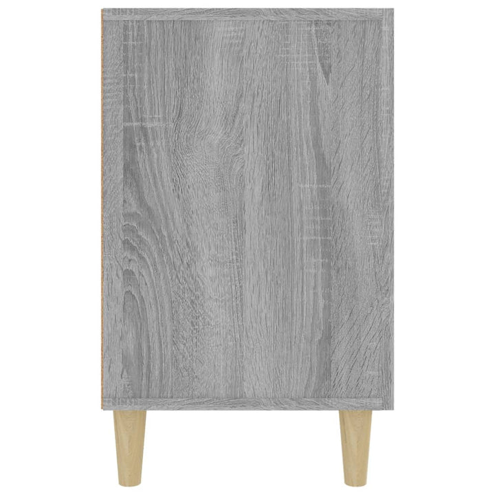 skænk 100x36x60 cm konstrueret træ grå sonoma-eg